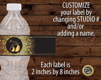 Custom Studio 54 Party Poster Banner Birthday Diy Digital Etsy