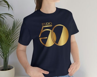 Unisex Studio 50 Tee (Gold)