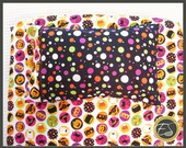 Halloween Crib Sheet Bed Set: fitted sheet & pillowcase