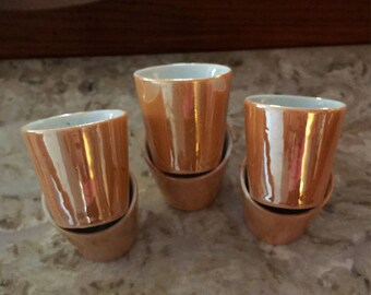 German Porcelain shot glasses - Set of 6