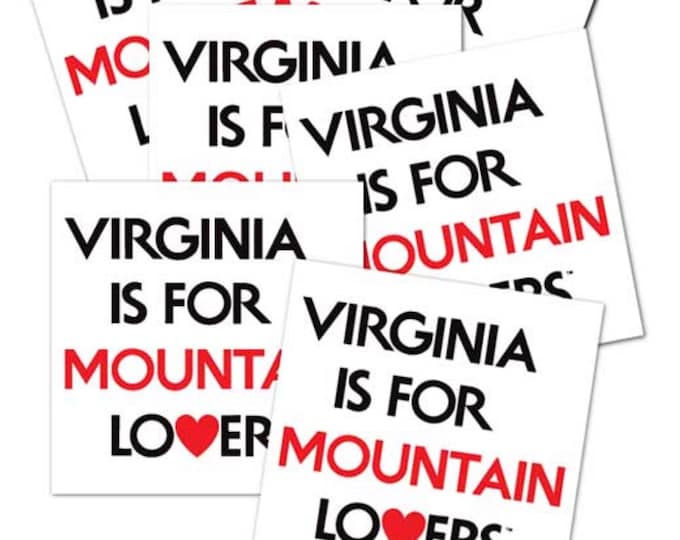 Mountain Lovers Decal - Virginia is for Lovers ®