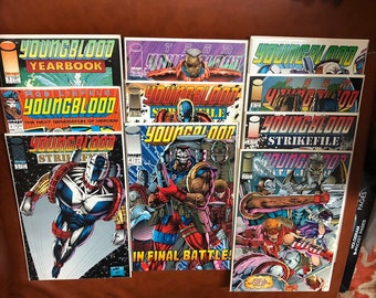 1992 1993 1994 Youngblood Comics - 10 books