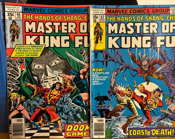 1977 Master of Kung Fu Vol.1 (2 books)