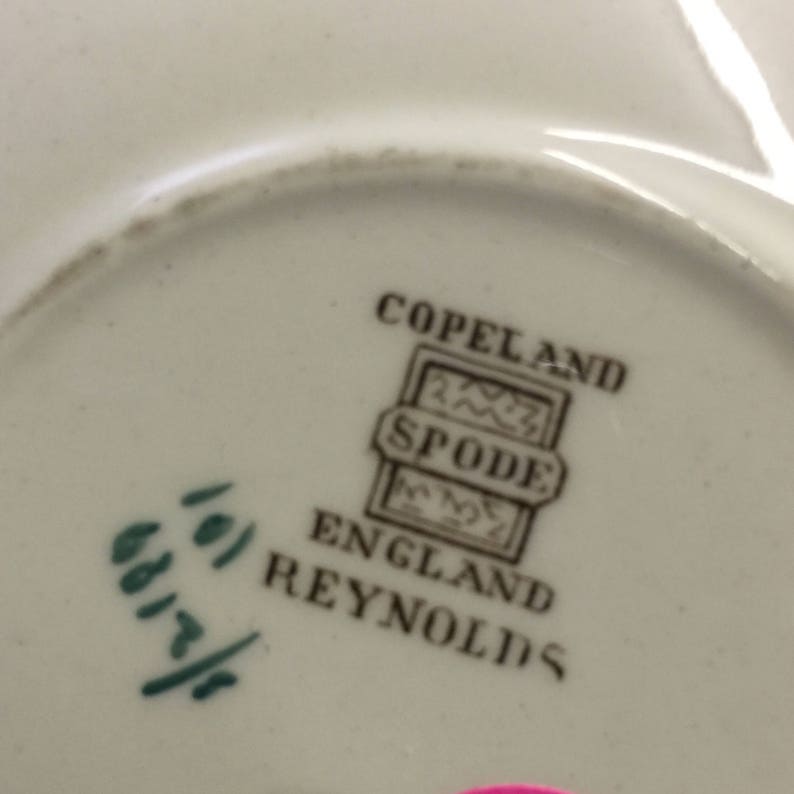 1989 Copeland Spode small plate