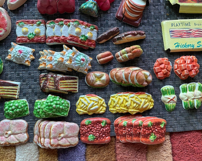 1950’s Children’s pretend Food - 70+ pieces