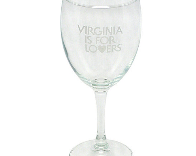 Wine Glass 10.5 oz. - Virginia is for Lovers ®