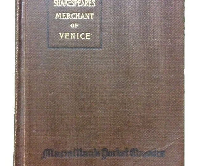 1919 MERCHANT OF VENICE Shakespeare