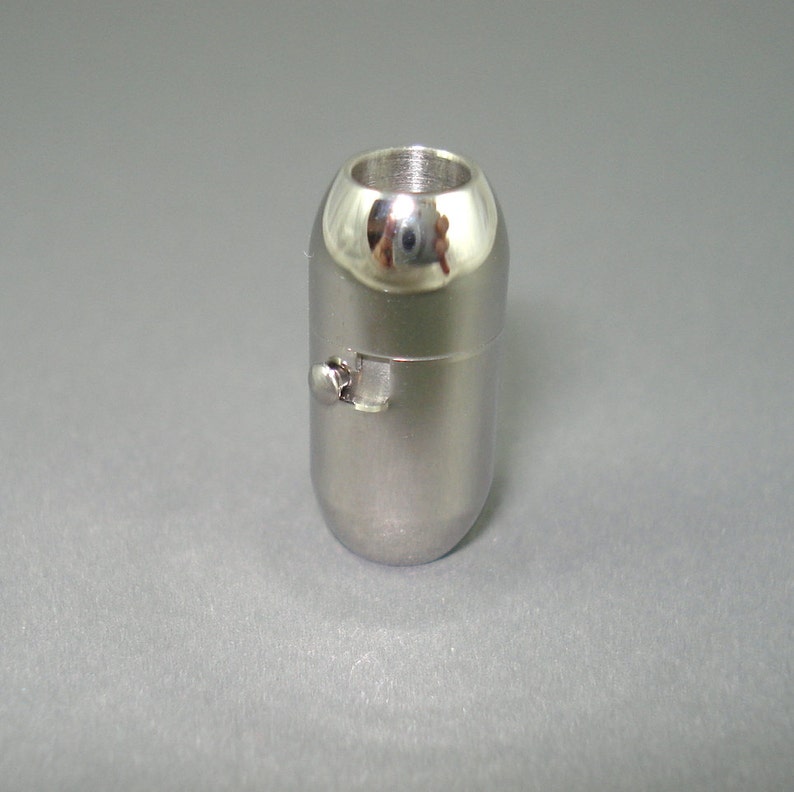 Clasp 5MM Tube Stainless Steel Clasp With Safety Etsy