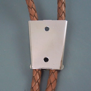 Bennett Clasp Type Bolo Tie Slide, Up to 5MM Leather for Bolo Tie.