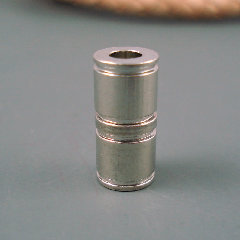 Clasp TWO Sets 3.5MM Tube Clasp for Leather or Cord Etsy