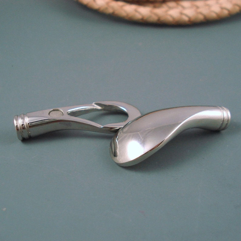 Stainless Steel 5MM Clasp Large Interlocking Clasp Etsy