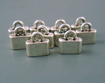 3MM x 10MM Oblong End Caps, TEN PIECES, Flat Leather Cap, Multiple Strand Cap (Cap2510)