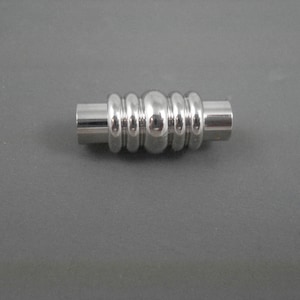 Magnetic Clasp, 4MM Stainless Steel Clasp for Leather or Cord(SC4-4)