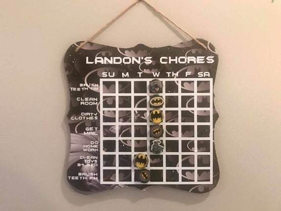 Etsy Magnetic Chore Chart