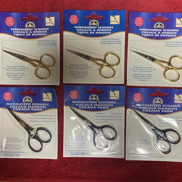 reservado para Julia DMC Tijeras de Bordado - 19 pares surtidos