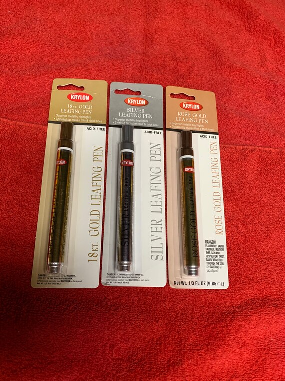 Krylon Leafing Pen Rose Gold 1//3 fl oz