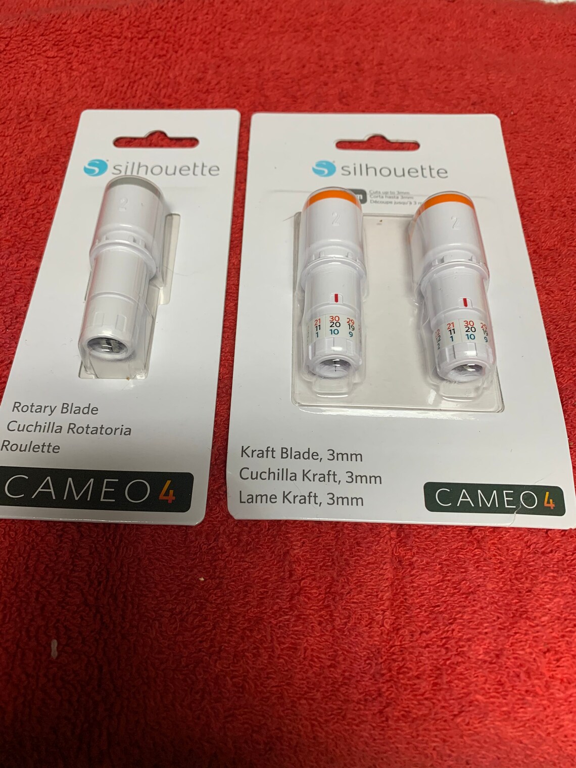 Silhouette Cameo 4 Blades Etsy
