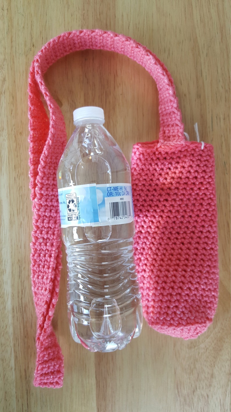 Over the Shoulder Water Bottle Holder Bottle Holder Hiking Etsy