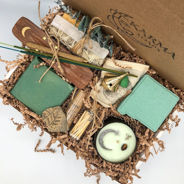 New Mexico Self Care Gift Box | Pinon Soap Spa Gift Set | Witchy Gift Set | Personalized Gift | Gift For Friend | Gift for Mom |Birthday