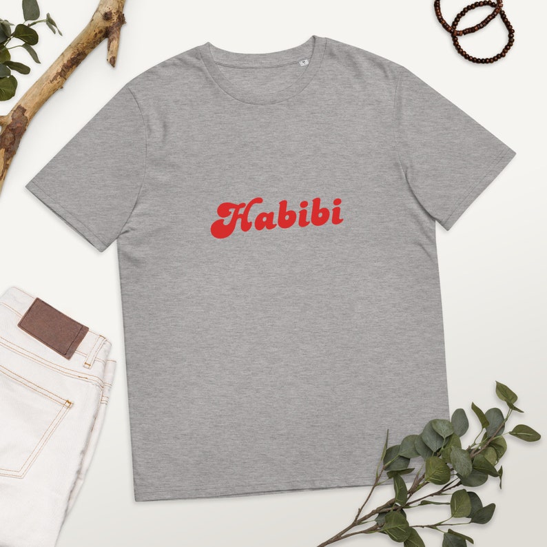 Unisex organic cotton t-shirt - Habibi!