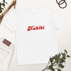 Unisex organic cotton t-shirt - Habibi!