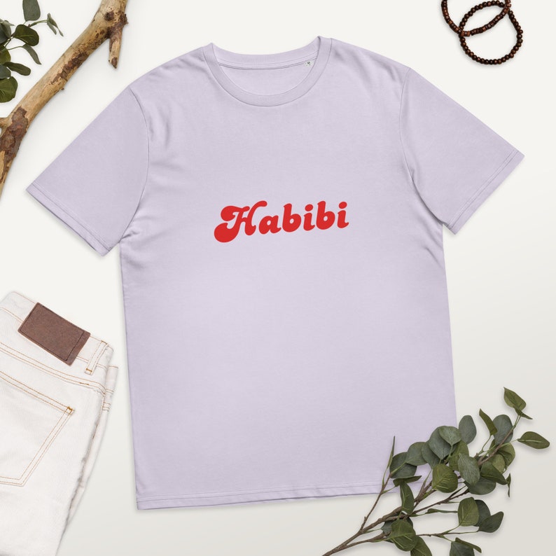 Unisex organic cotton t-shirt - Habibi!