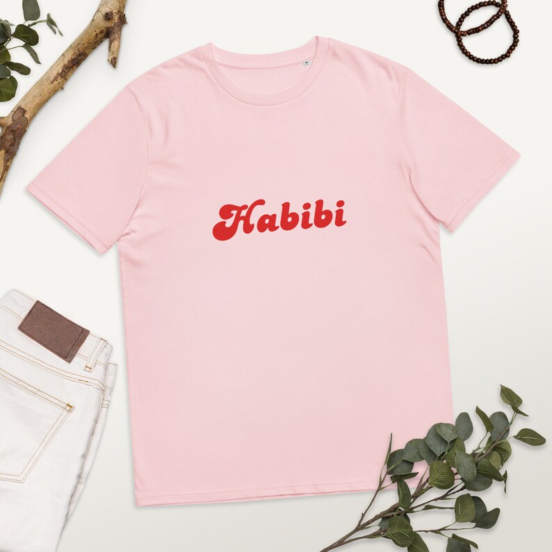 Unisex organic cotton t-shirt - Habibi!