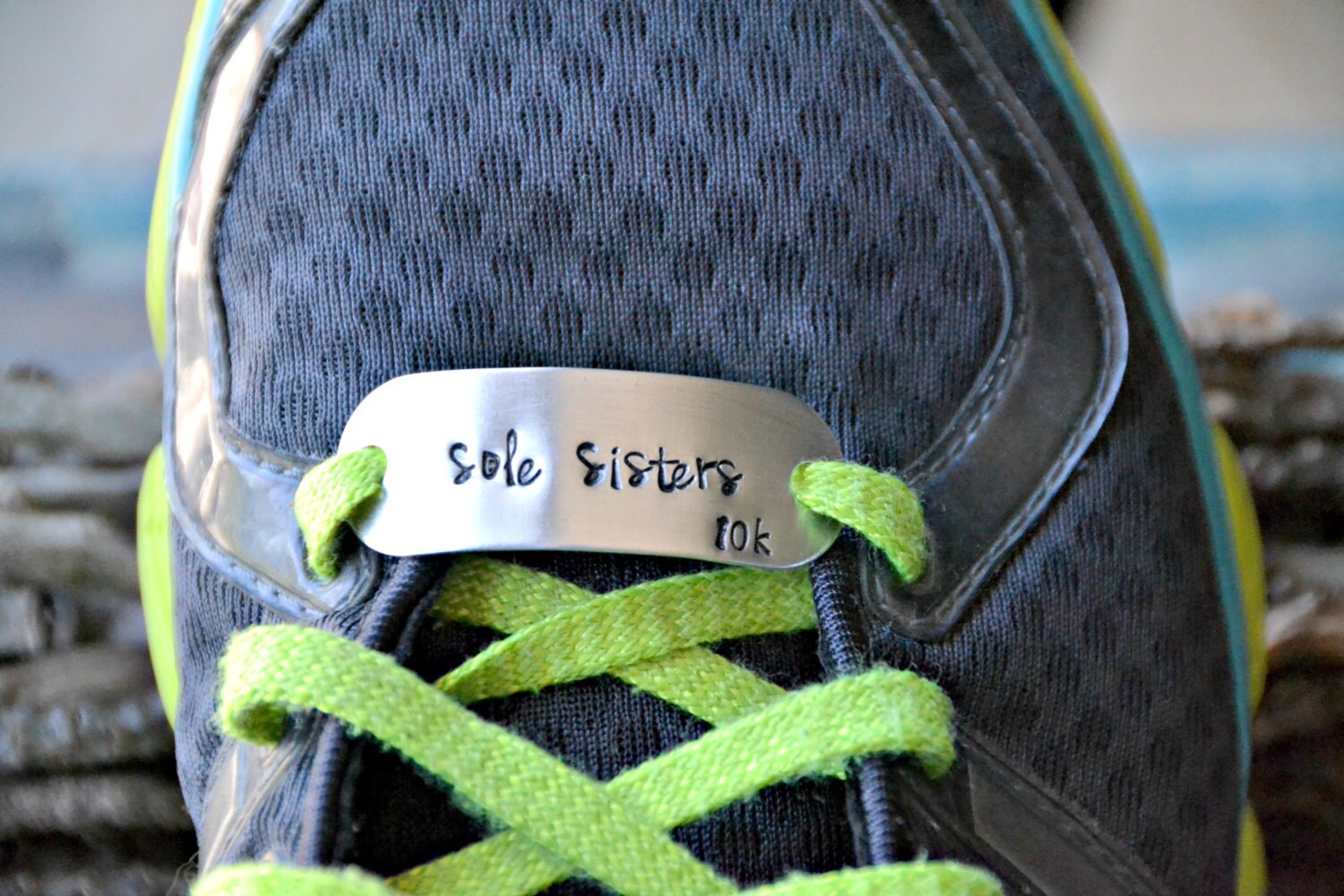 Personalized Shoe TagHand Stamped Shoe Etsy
