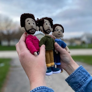Peluches de la banda AJR - Hecho a mano - ¡Envío gratis!