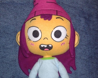 Muñeca de peluche Lily de Wylde Pak, peluche de Lily de dibujos animados, peluche de personaje de serie de televisión, regalo hecho a mano, bonito artículo de colección.
