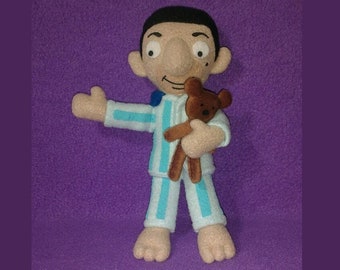 Mr. Bean plush toy - Handmade