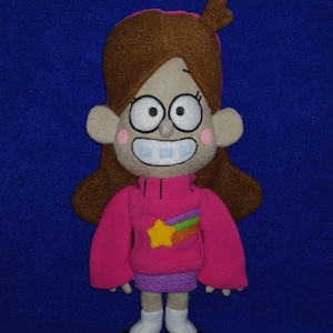 Gravity Falls - Dipper, Mabel, Waddles plush - Handmade