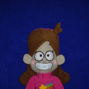 Gravity Falls - Dipper, Mabel y Waddles de peluche - Hecho a mano
