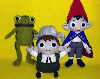 Over the Garden Wall Plush Toys | Wirt, Greg, Beatrice - Etsy Finland
