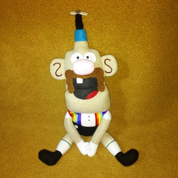 steve the monkey plush toy