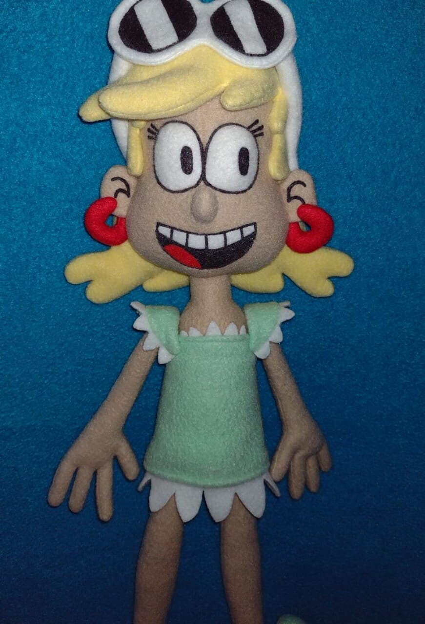 Leni Loud Luna Margo the Loud House Handmade Plushie - Etsy UK