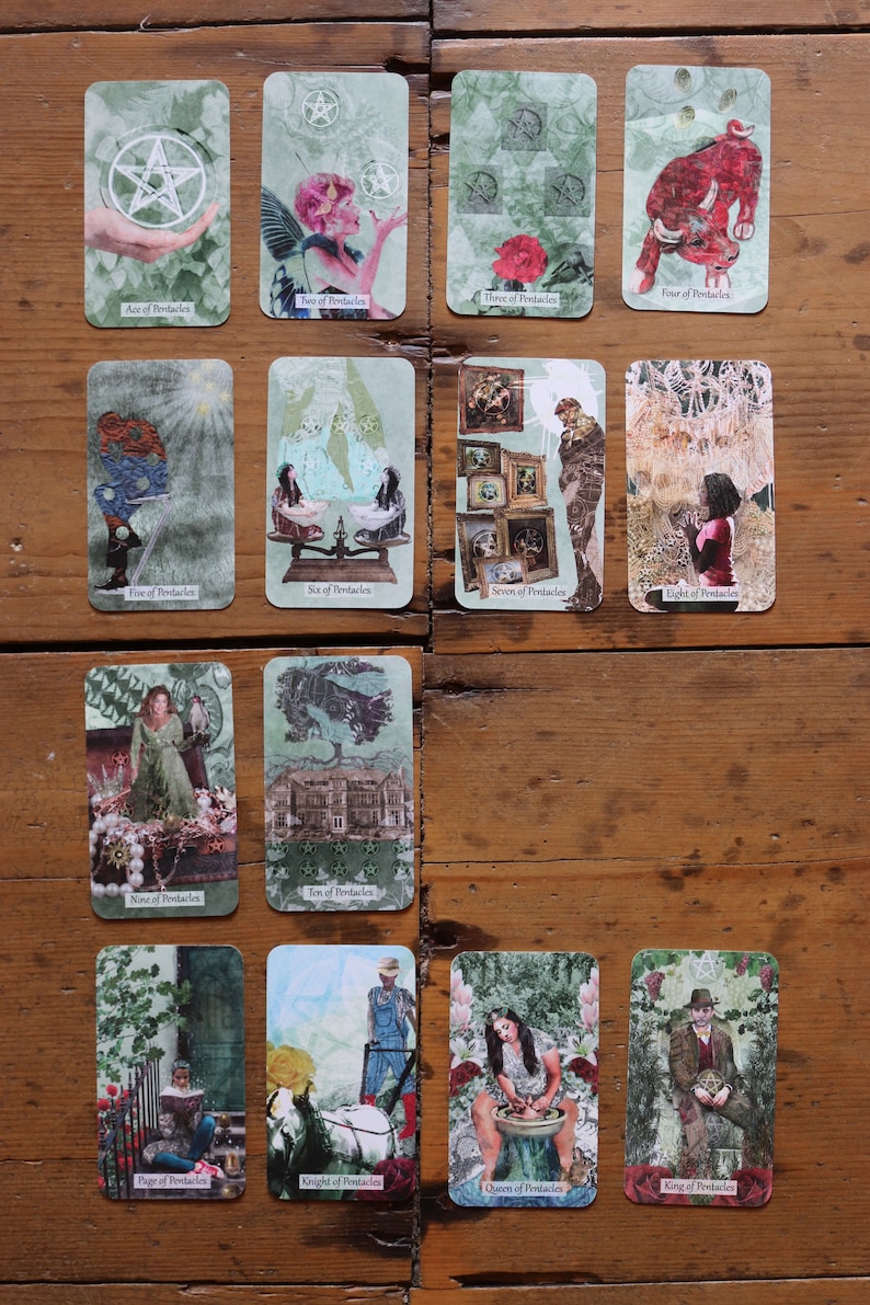 The Textured Tarot Tarot Cards Tarot Deck Indie Deck With Etsy