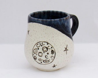 Over the Moon Handmade Ceramic Mug