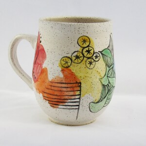 Sketchy Rainbow Handmade Ceramic Mug