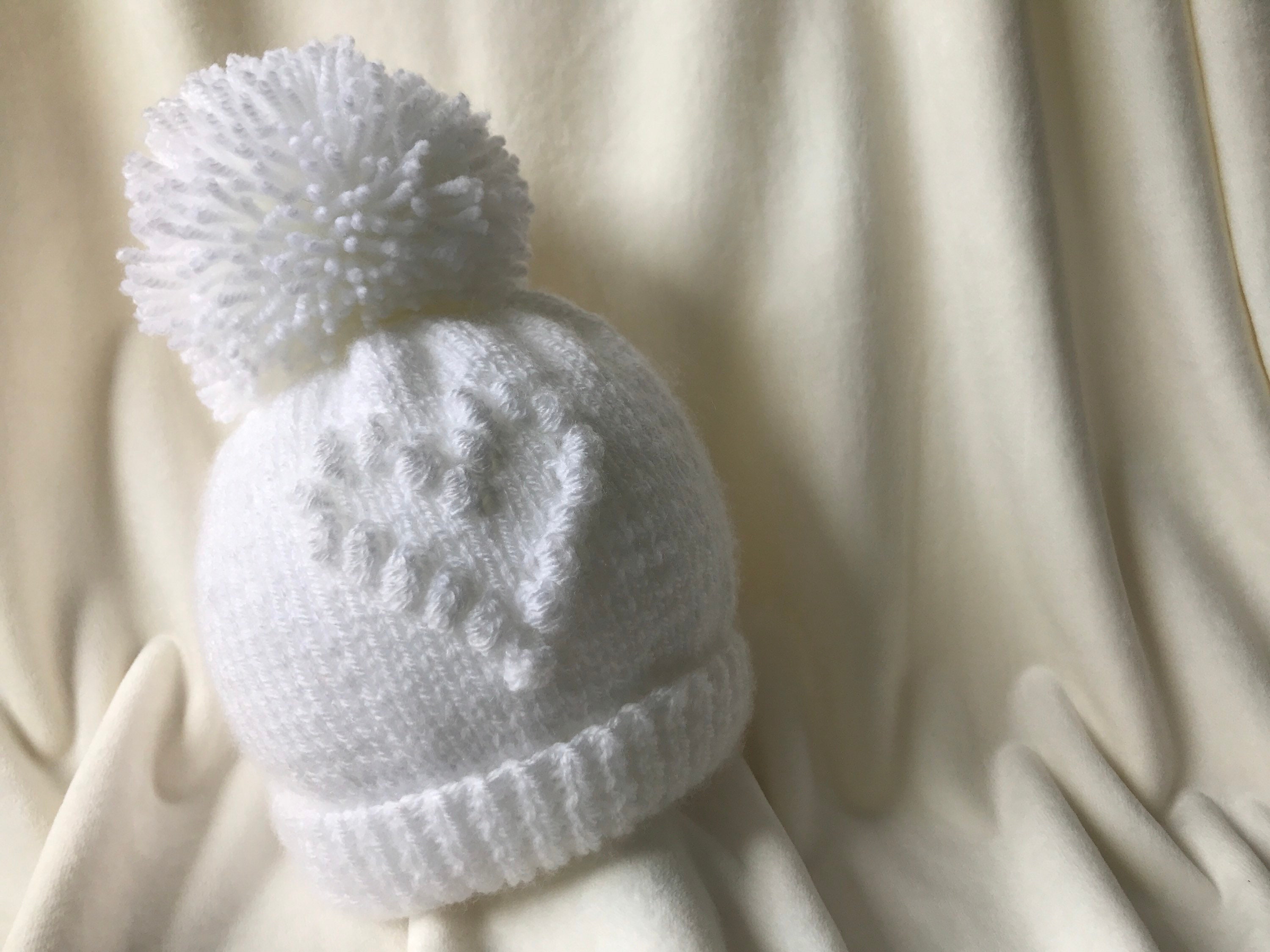 Heart Baby Hat Knitting Pattern - Etsy