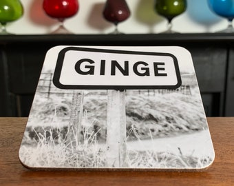 Funny Ginge Ginger Coaster Letterbox San Valentín Inauguración de la casa Cumpleaños Navidad Booze Gifts Him Men Dad Boyfriend Novia Husband Wife Bestie