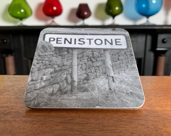 Engraçado Rude Penistone UK Coaster Letterbox Valentines Housewarming Aniversário Chá Booze Presentes para Ele Seus Homens Pai Namorado Gay Marido Esposa Bestie