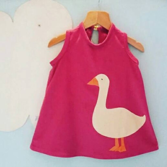 The Golden Goose Spring Easter Cotton Corduroy Pinafore Dress - Etsy
