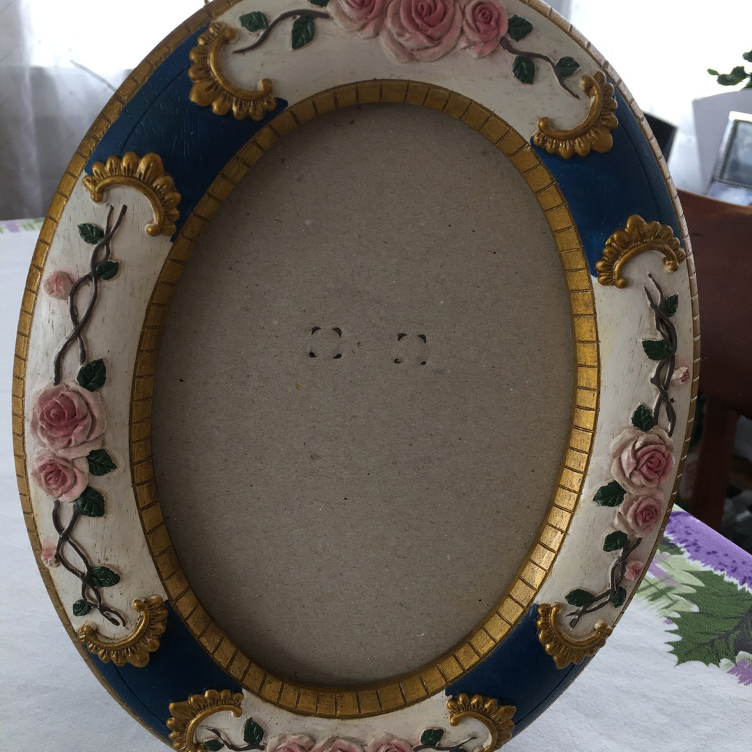 Frame With Raised Roses and Leaves - Etsy