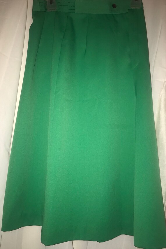 long green skirt