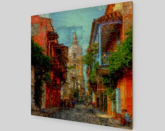 Heroic City, Cartagena de Indias Colombia Canvas