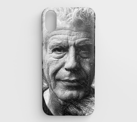 Anthony Bourdain - Tribute Drawing iPhone Xs Max - Etsy Anthony Bourdain - Tribute Drawing iPhone Xs Max - Etsy