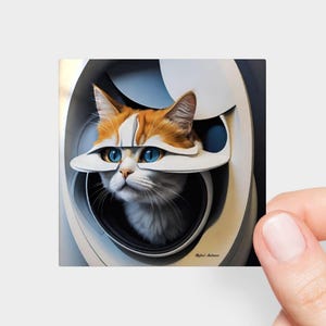 Mission Meowssible Sticker