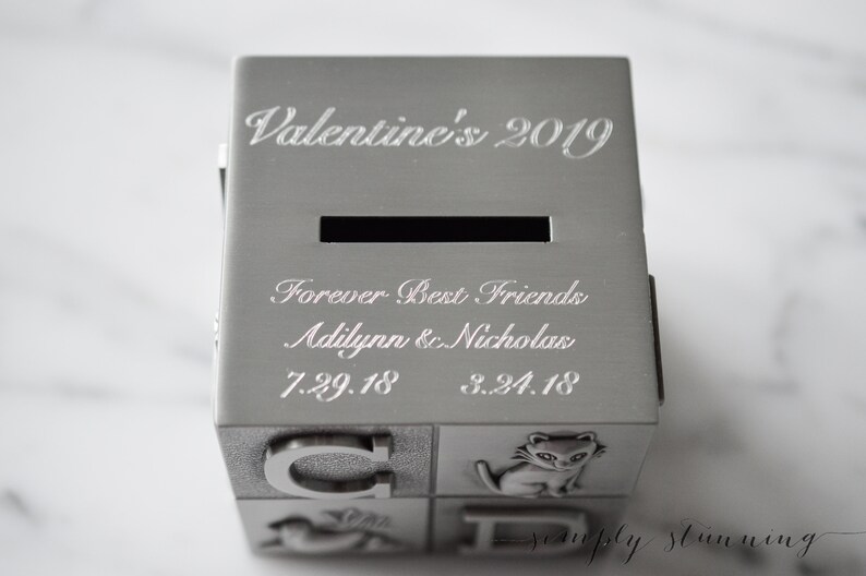 Unique Baby Gift Baby Shower Personalized Piggy Bank Pewter Etsy Unique Baby Gift Baby Shower Personalized Piggy Bank Pewter Etsy