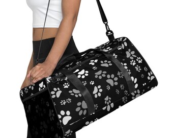 Paw print duffle bag Clearance
